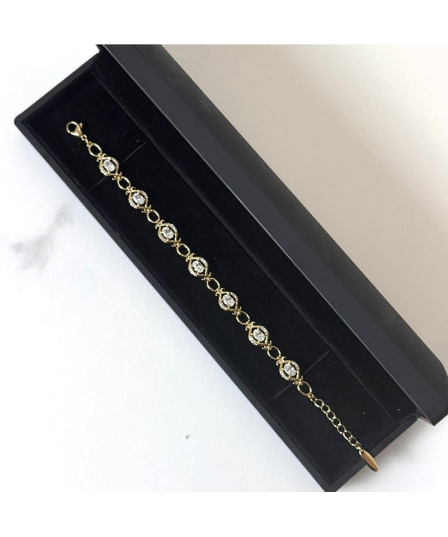Sama Bracelet – Elegant Gold Plated Design