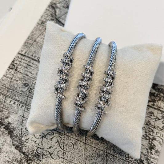 Set Of Three Lamar bangles 