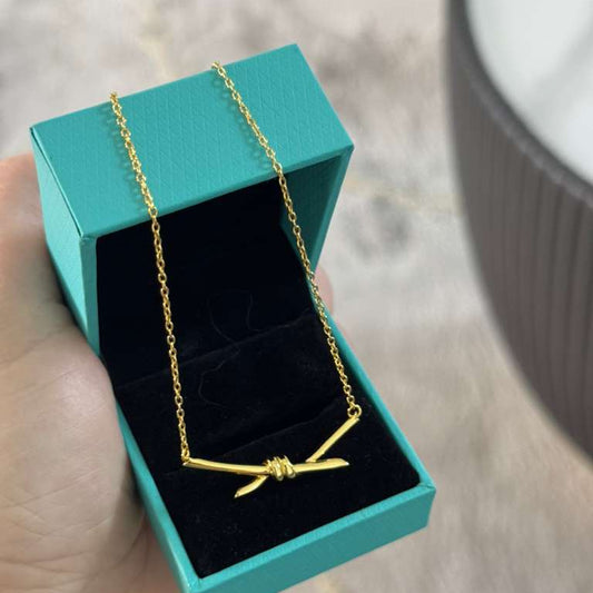 Tamara Gold Plated Necklace – Elegant Minimal Design